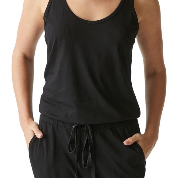 NWT Michael Stars Women's Theo Tank Jumpsuit Sz Large - Picture 4 of 11